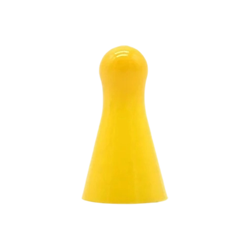 Wielokolorowe plastikowe pionki Ludo