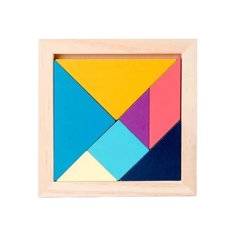 Zestaw tangramów Montessori ColorWood