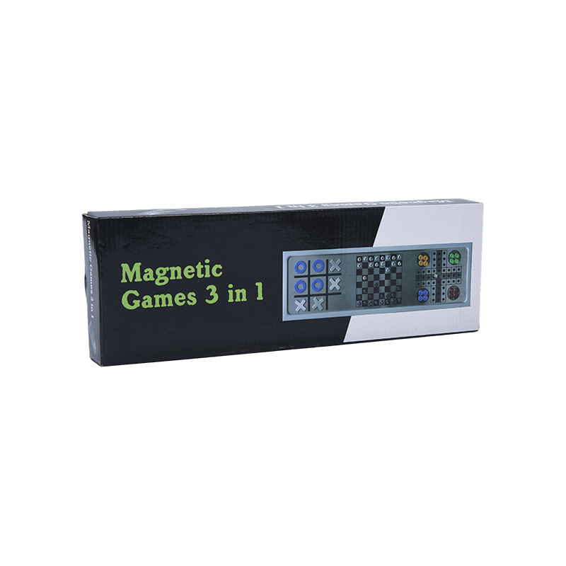 Magnetyczny zestaw do gry w SZACHY 3 w 1 ze stopu aluminium