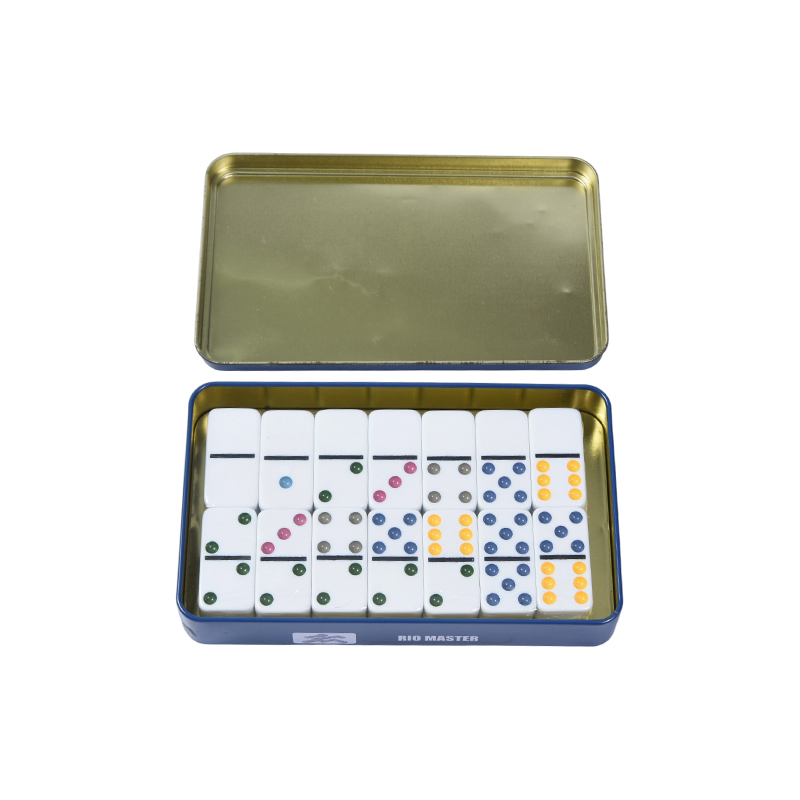 Portable Iron Case Edition – zestaw Domino z dotykową reakcją łańcuchową