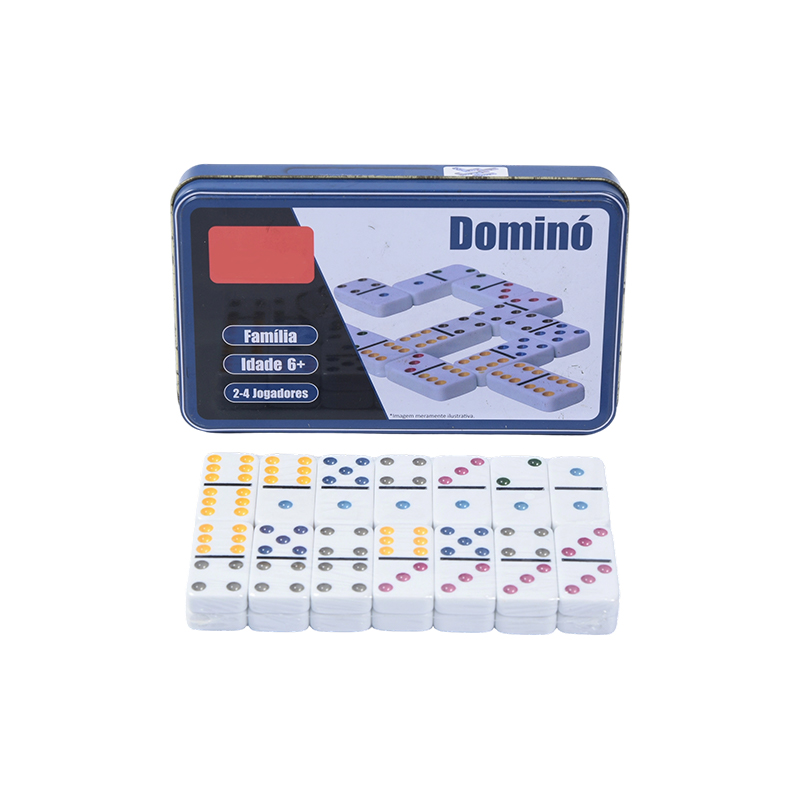 Portable Iron Case Edition – zestaw Domino z dotykową reakcją łańcuchową