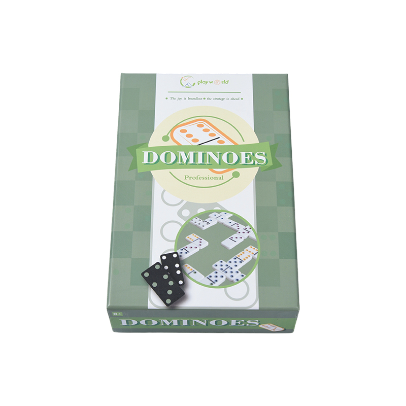 Klasyczny zestaw profesjonalnych domino z kolekcji 28 płytek