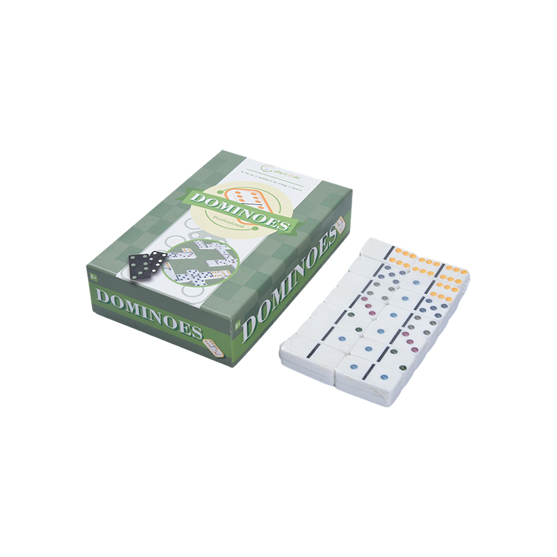Klasyczny zestaw profesjonalnych domino z kolekcji 28 płytek